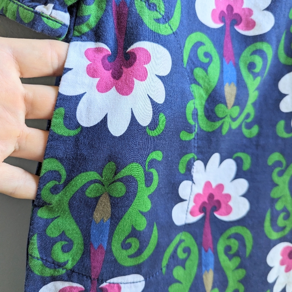 GAP Floral 3/4 Sleeve Dress Size Girl's M - Picture 3 of 7